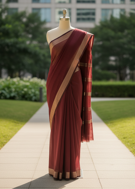 Madira Slab Cotton saree