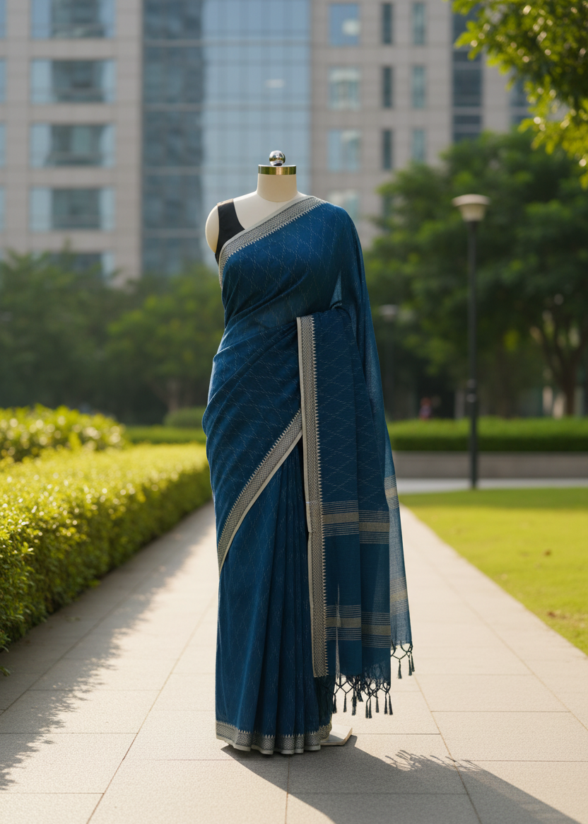 Neel Sutra Cotton — Full Mannequin, Sunlit