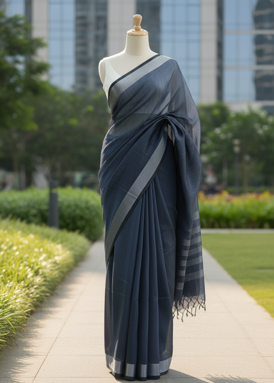 Neelgeet Slab Cotton saree