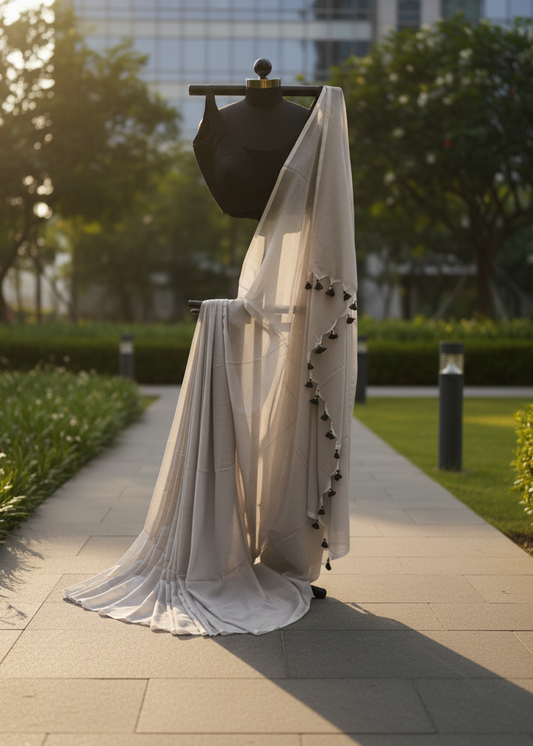 Neer Moonmist Mul Cotton Saree